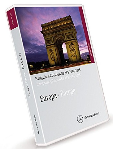 Mercedes benz navigations cd audio 30 aps europa #3